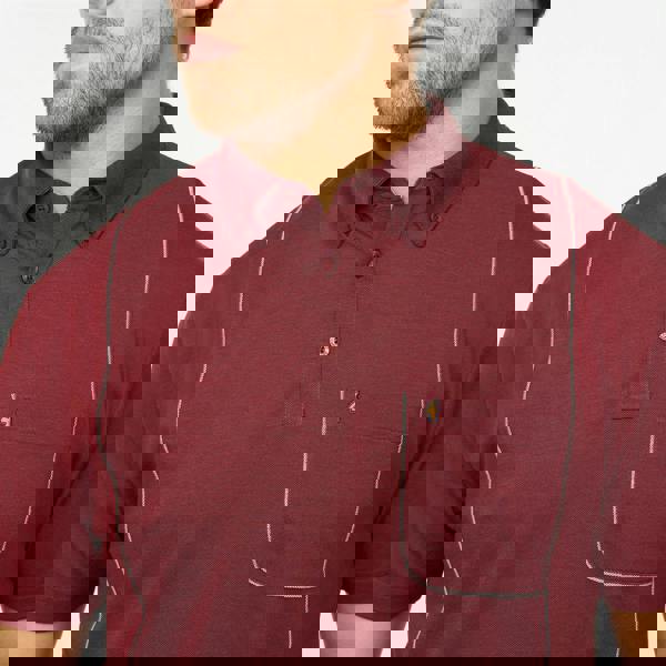 Gabicci G55X03 Fancy Short Sleeve Jersey Shirt Gabicci Classic MULBERRY