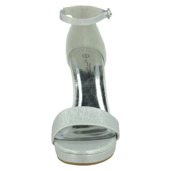 Anne Michelle Ladies Anne Michelle High Heel Sandals F10984
