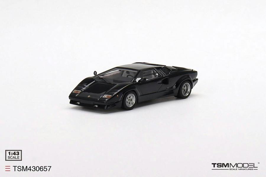 MCSlots Lamborghini Countach 25th Anniversary Black 1:43 Scale TSM430657
