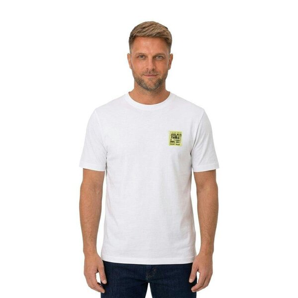 BOSS Te Movement Graphic T-Shirt White