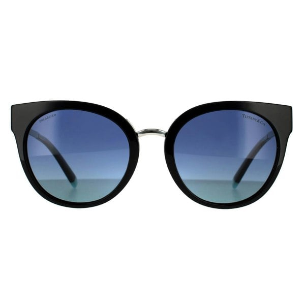 Tiffany Sunglasses TF4168 80014U Black Blue Gradient Polarized
