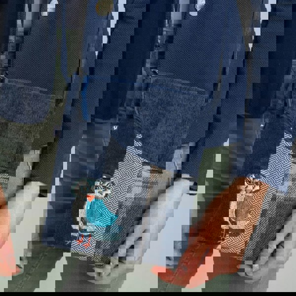 Earth Squared Small Sling Crossbody Appliqué Phone Bag – Owl Design