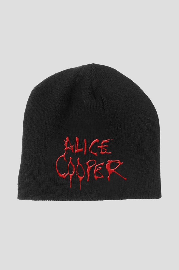 Paradiso Alice Cooper Dripping Band Logo Beanie Hat