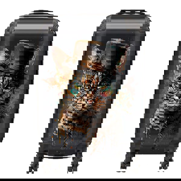 Warren Reed Bengal Cat Splashart Suitcase