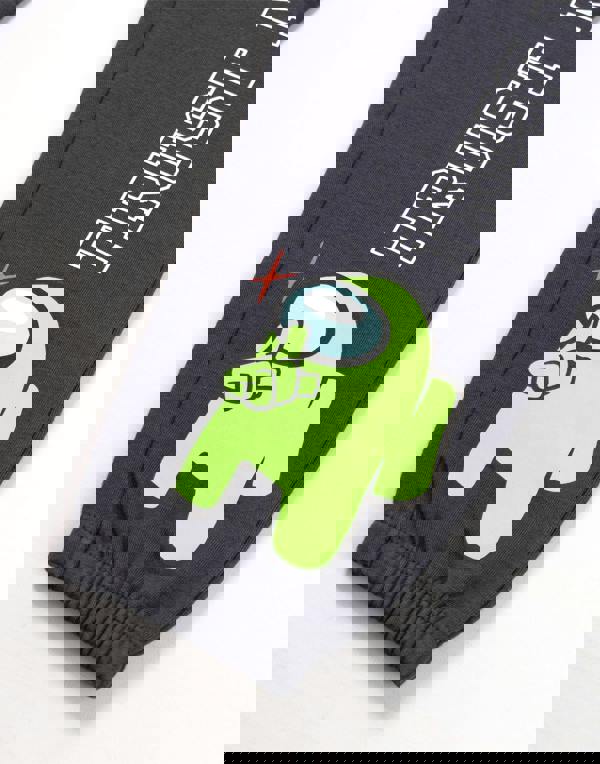 Among Us Boys Grey Character Hoodie and Joggers Set