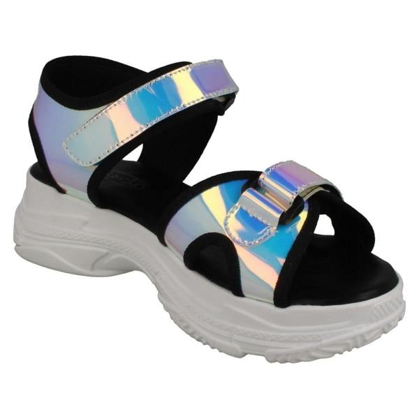 Spot On Ladies Spot On Sporty Sandals F10901