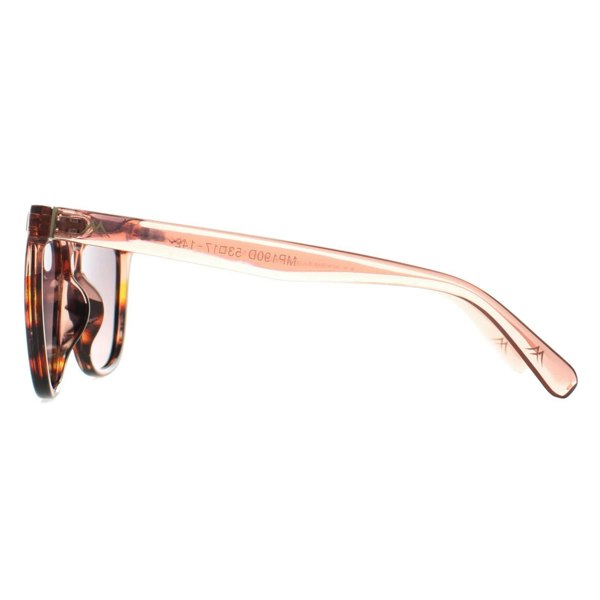 Montana Sunglasses MP190 D Shiny Clear Pink Turtle Grey Pink Gradient Polarized