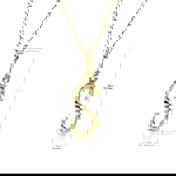 191P0738019_Initial_Diamond_Letter_Necklace_In_9ct_Yellow_Gold_S