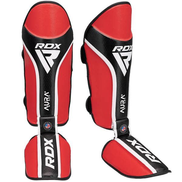 RDX Sports SHIN INSTEP AURA PLUS T-17 RED/BLACK