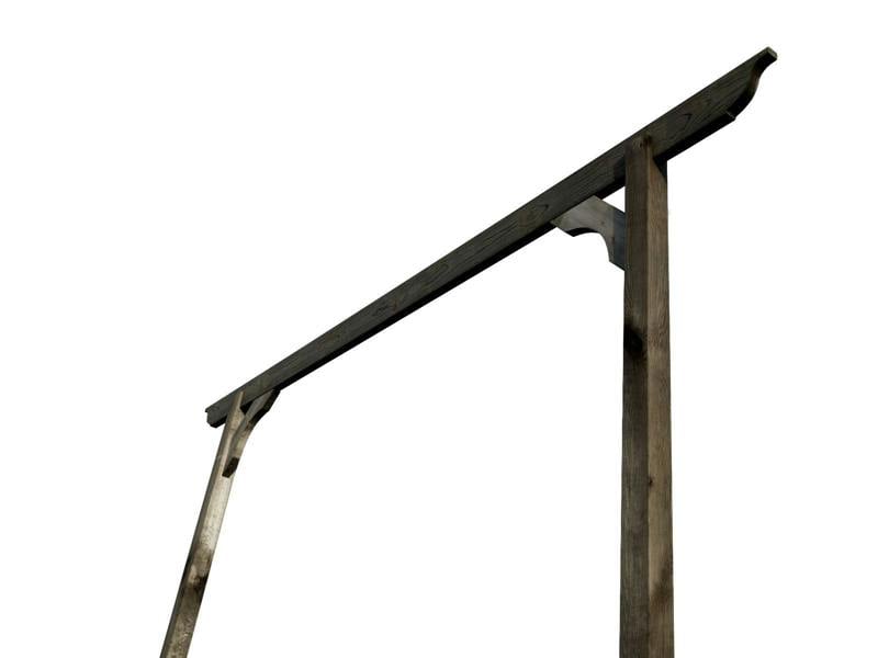 Arbor Garden Solutions Screen Pergola, Plant Climbing Arbour - Longhorn Sculpted Brace
