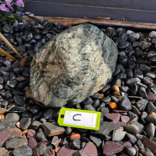 Drilled Natural Bouler C Water Feature