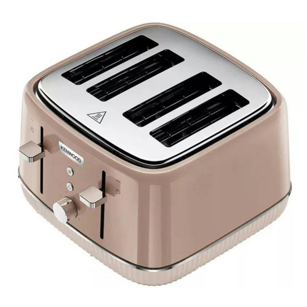 KENWOOD Elegancy TFP10.A0BW 4-Slice Toaster 1800 W Mocha