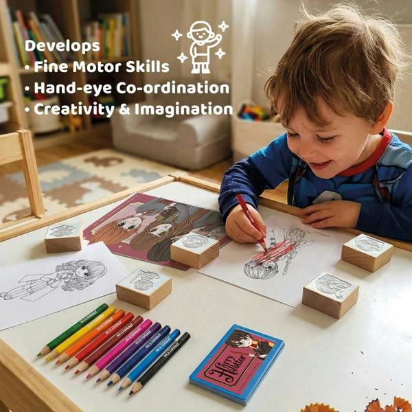 Multiprint Harry Potter Travel Set by Multiprint – Kids Activity & Craft Set