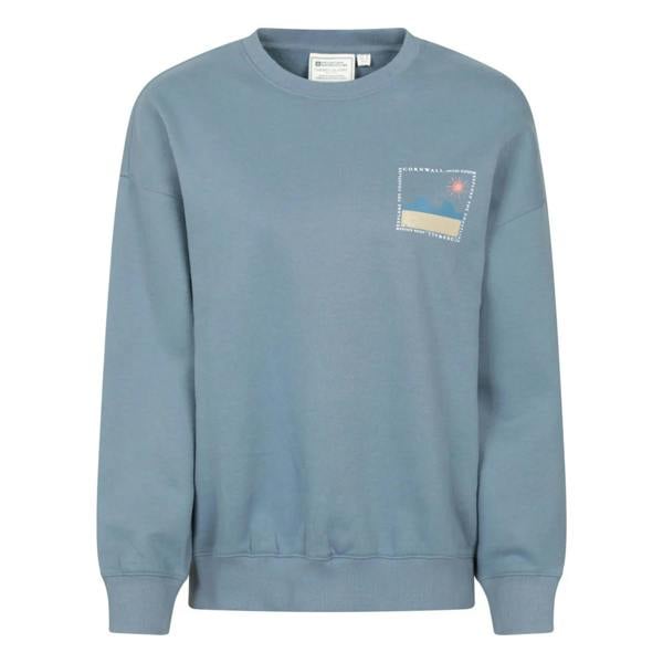 Mountain Warehouse Womens/Ladies Tidal Wave Relaxed Fit Sweatshirt - Blue - 