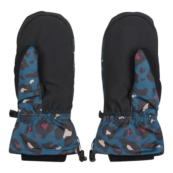 Dare 2B Womens/Ladies Dignity II Waterproof Animal Print Ski Gloves - Moonlight Denim