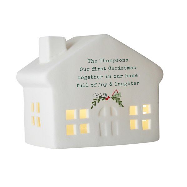 Personalised Memento Company Personalised Christmas LED House
