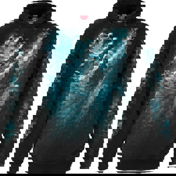 GHOST SKULL - Hoody Black