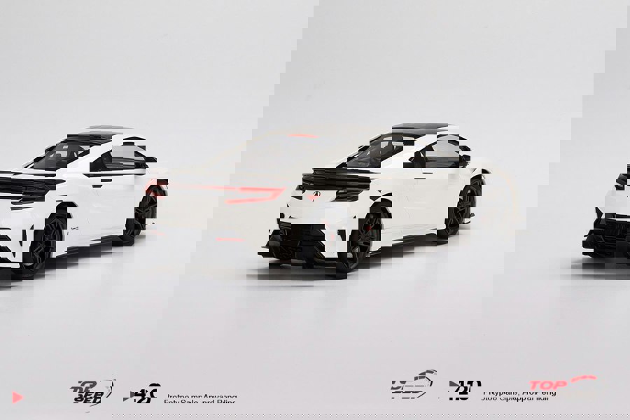 TSM Acura NSX Type S 2022 130R White 1:18 TSM TS0420