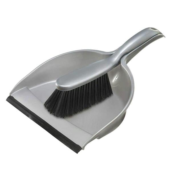 Harris Seriously Good Dustpan and Brush Set - Grey/Black - 
