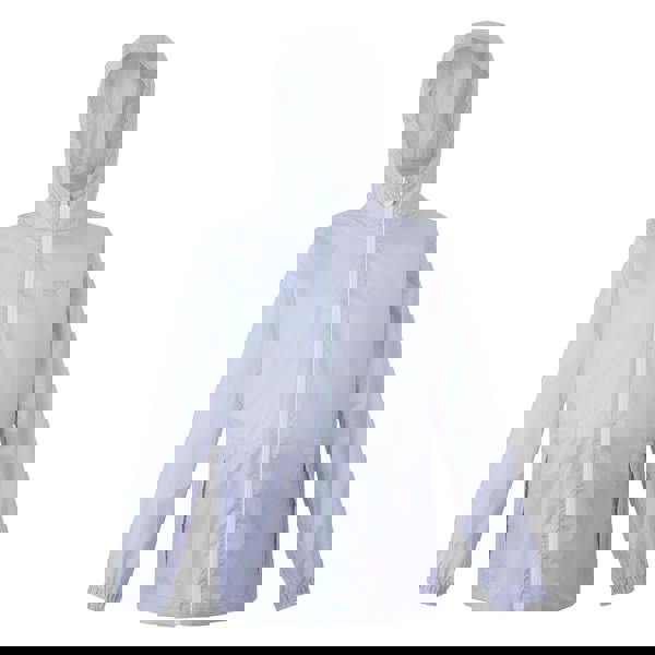 Regatta Great Outdoors Childrens/Kids Pack It Jacket III Waterproof Packaway Black - Lilac Thistle/Lilac Hint