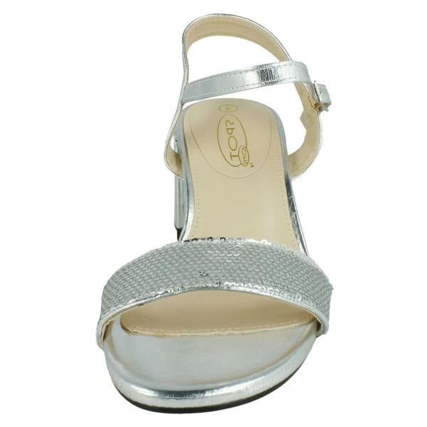 Savannah Ladies Savannah Blocked Heel Sandals F12018