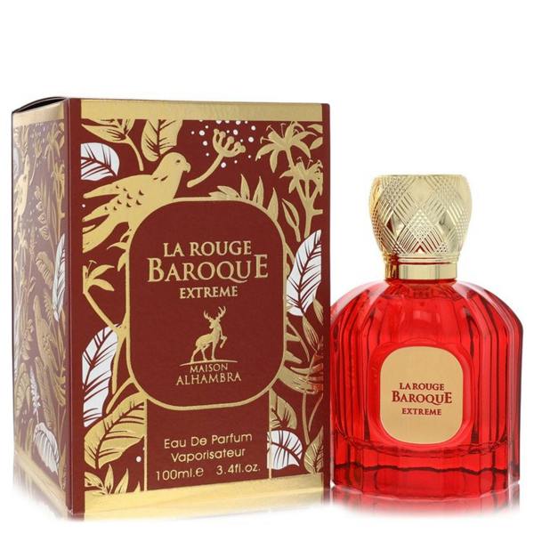 Maison Alhambra Maison Alhambra Baroque Rouge Extreme by Maison Alhambra Eau De Parfum Spray (Unisex) 3.4 oz for Women 100 ml