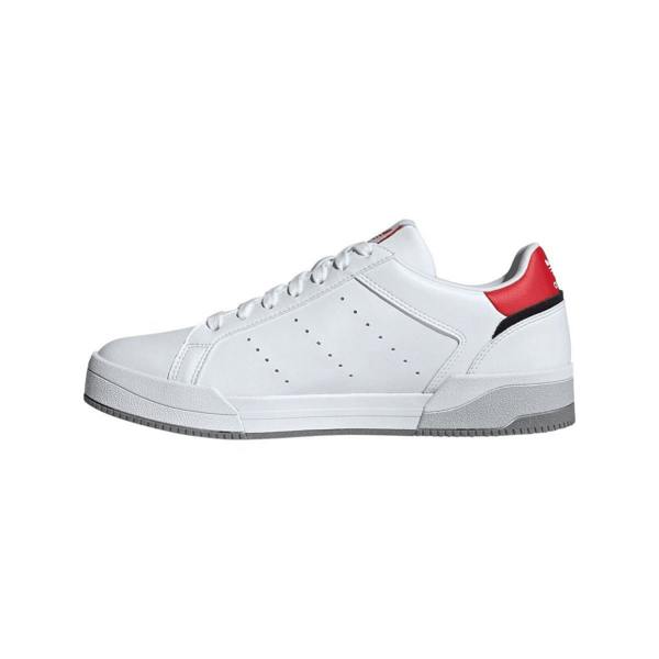 Adidas Mens Tourino Leather Trainers - White - 