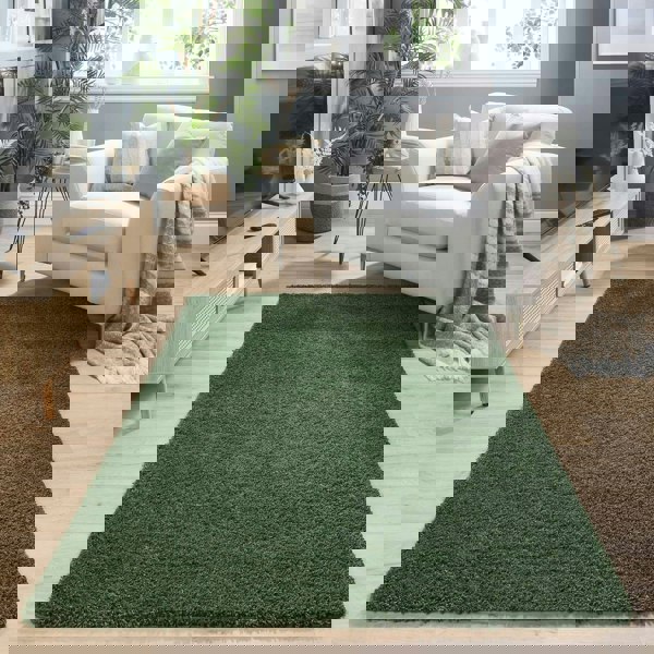 The Rugs Quality Tufted Washable Rug - Stylish Plain Design