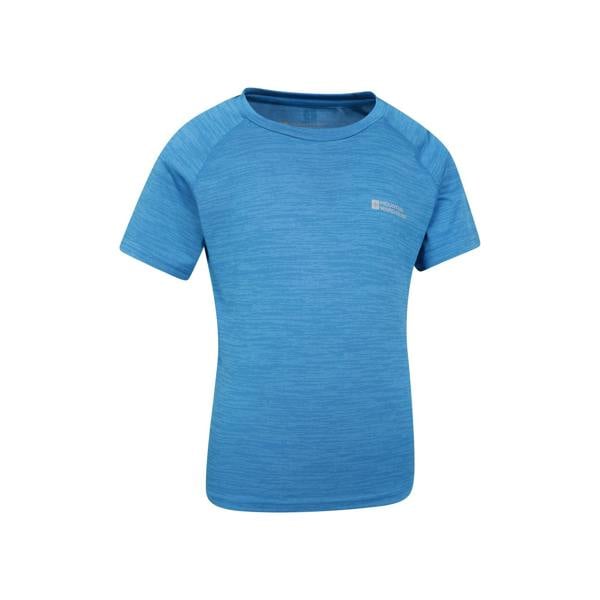 Mountain Warehouse Girls Plain Field T-Shirt - Cobalt - 