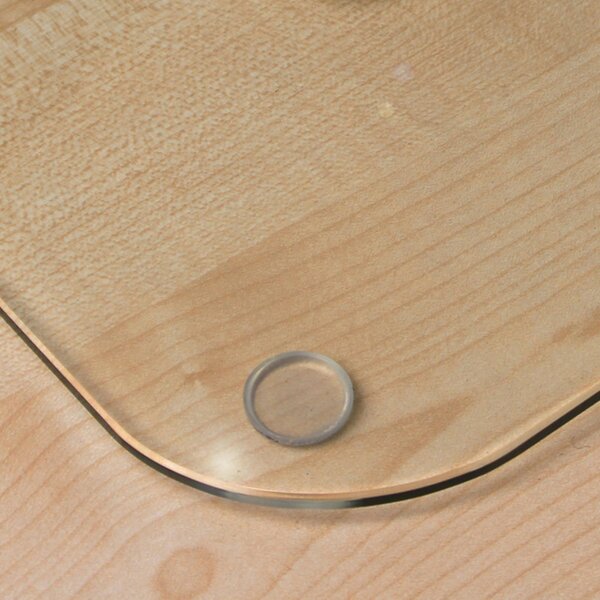 Floortex Desktex® Glaciermat Glass Desk Mat