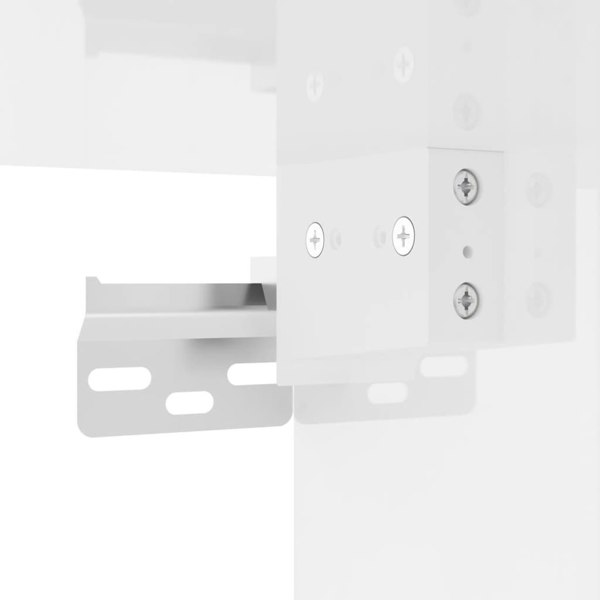 Berkfield Wall-mounted Bedside Cabinets 2 pcs High Gloss White 41.5x36x28cm