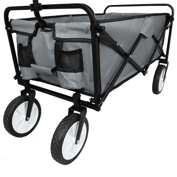 Monstershop All-Terrain Festival & Beach Drinks Trolley Grey