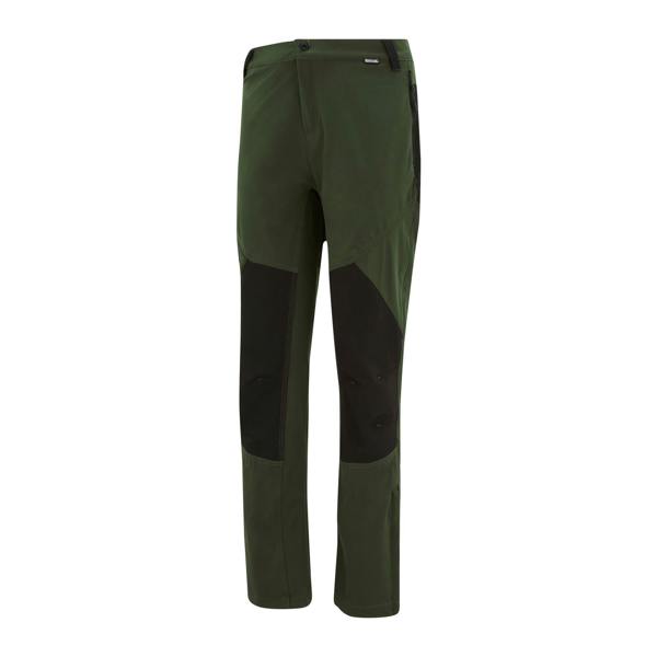 Regatta Mens Questra Hiking Trousers - Dark Khaki/Black - 