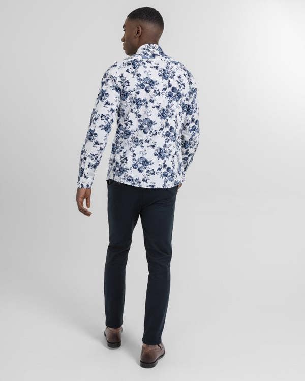 Steel & Jelly Limited Edition Textured Floral Print Shirt