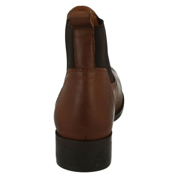Spot On Ladies Spot On Elasticated Side Ankle Boot