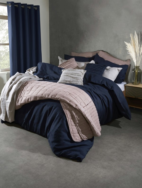 Lazy Linen Duvet Cover - Linen