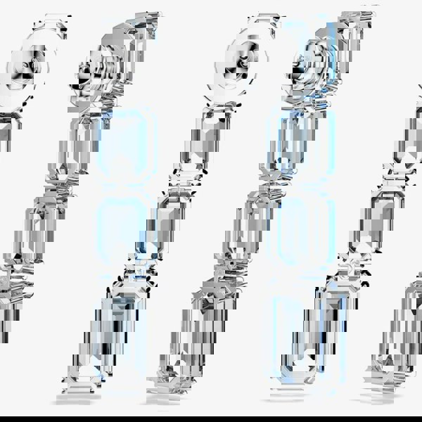 Swarovski Millenia Rhodium Plated Crystal Dropper Earrings 5696516