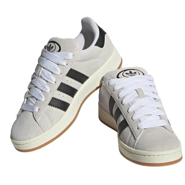 Adidas Womens/Ladies Campus 00s Suede Trainers - Crystal Grey/Black - 
