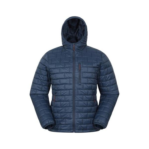 Mountain Warehouse Mens Frost Shield Lightweight Padded Jacket - Navy