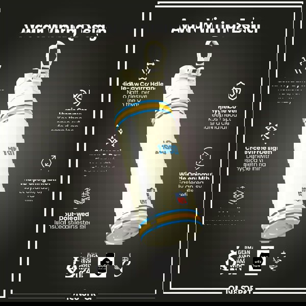 ION8 NFL x ION8 Insulated Steel Water Bottle, NFL Chargers, 750ml (24oz)