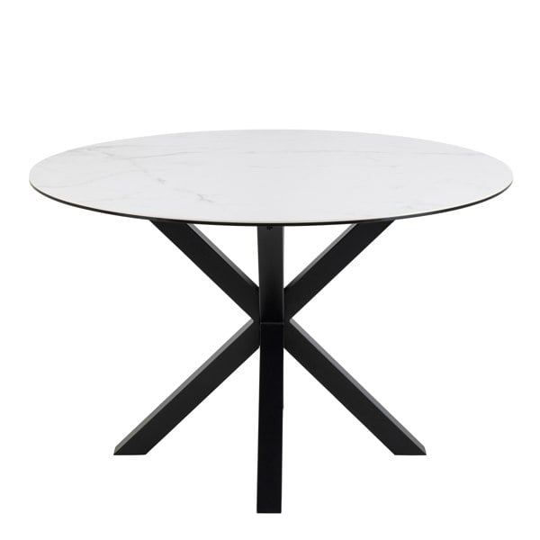 Furniture To Go Heaven Dining Table with Ceramic White Top