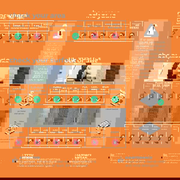 WT3D1825 - Brown Stone Glossy Mosaic 3D Tile Sticker 30.5 x 30.5cm (12 x 12 in) - 10pcs in a pack