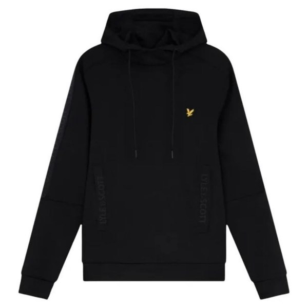 Lyle & Scott Pocket Branded Sweat Black Hoodie M