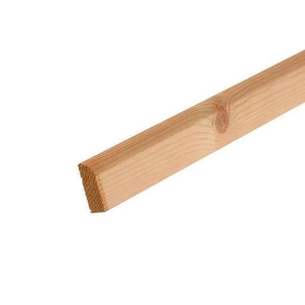 Snowdon Timber Pine Rounded Architrave (T) 15mm (W) 44mm (L) 2.1m - Pack of 8