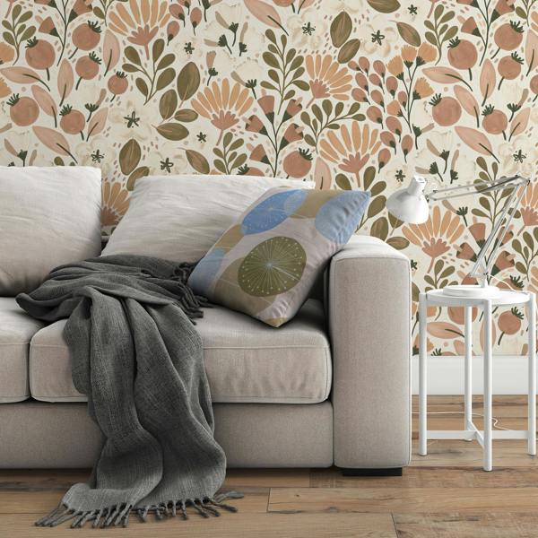 Erismann Jardin Poetry Floral Wallpaper