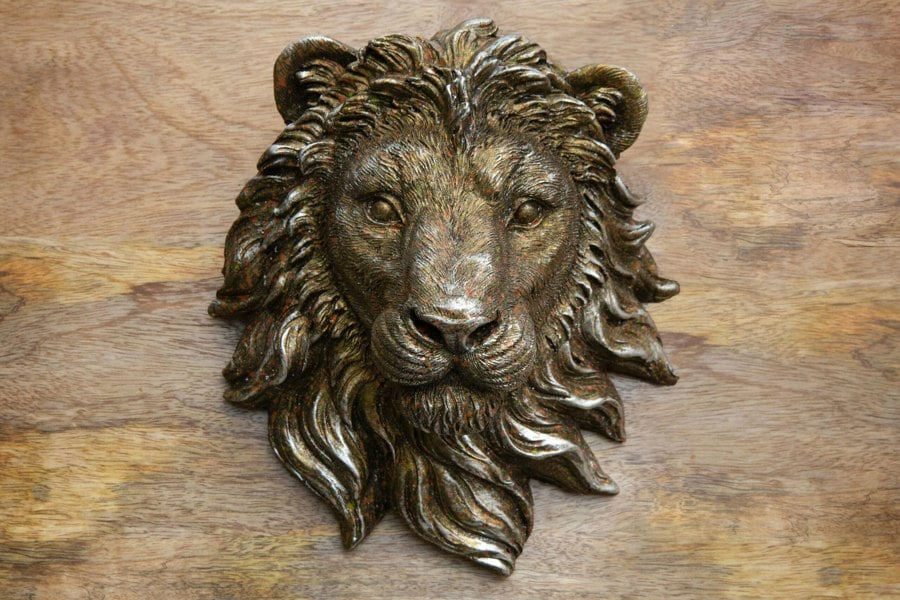 Artisan Furniture Smaller Wall Mounted Lion Head