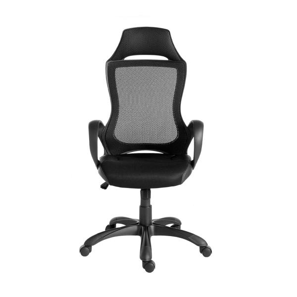 Angel Cerdá Black fabric swivel office chair 4074