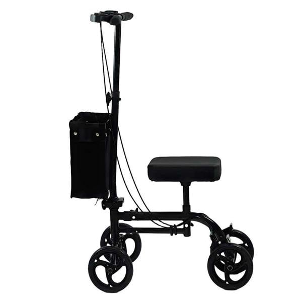 Gr8 Home Mobility Knee Walker Scooter Adjustable Height Knee Pad Steering Dual Brakes 300lb Capacity