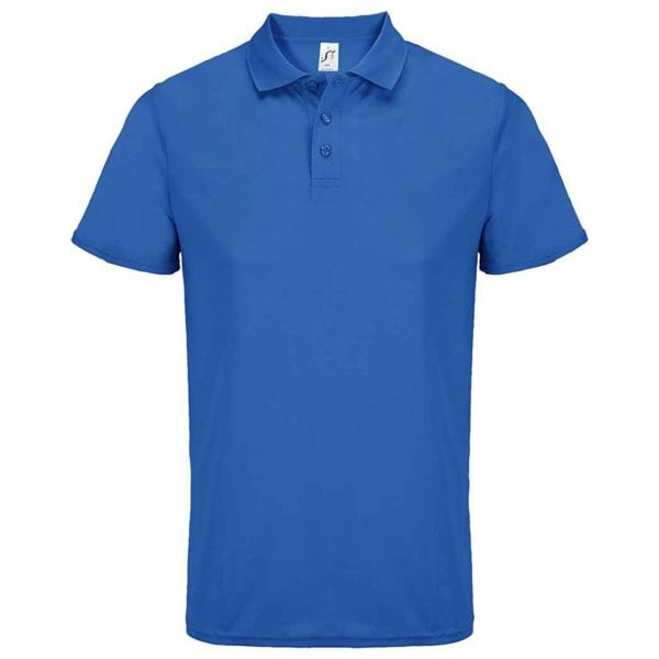 SOLS Unisex Adult Pitcher Recycled Polyester Polo Shirt - Royal Blue