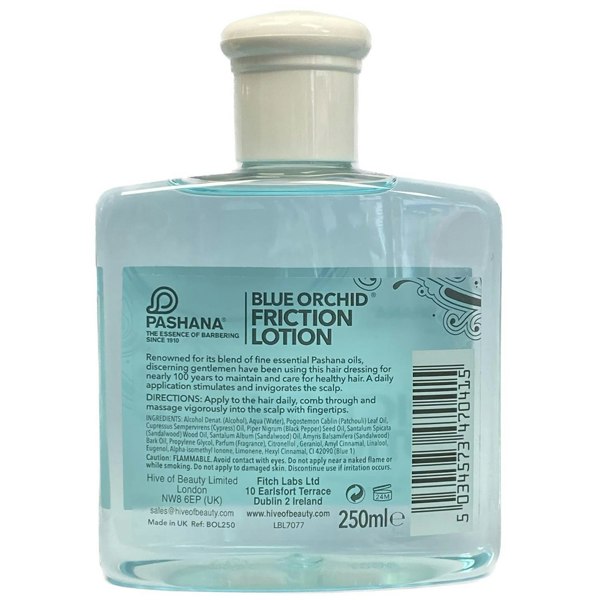 Denman Pashana Blue Orchid Friction Hair Lotion 250ml